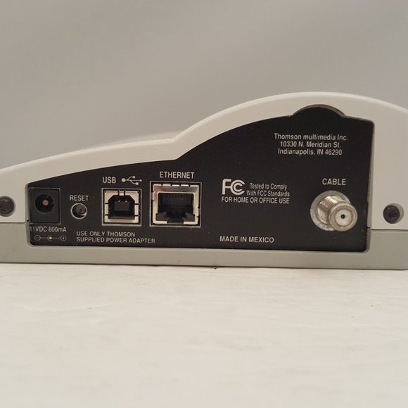 RCA / Thomson Digital Broadband USB DOCSIS Compliant Cable Modem | DCM30 - Picture 10 of 12